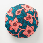 Round Flower Pillow