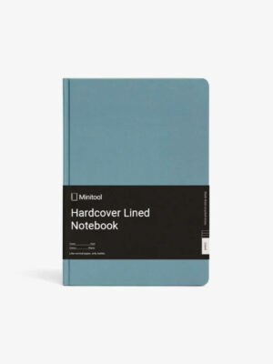 Stone Blue Hardcover Notebook