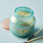 Mini Blue Jar Candle